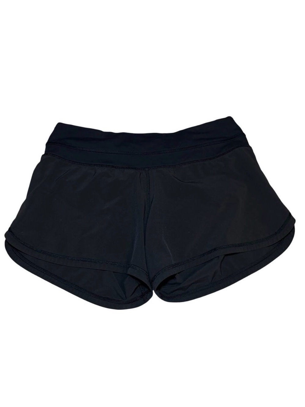 Lululemon Speed Up Shorts 4” Size 4 Black Athleisure Running Workout Lined Gym
